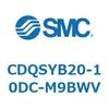 CDQSYB20-10DC-M9BWV 薄形シリンダ/コンパクトタイプ CDQSYB20 SMC 53317065