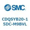 CDQSYB20-15DC-M9BVL 薄形シリンダ/コンパクトタイプ CDQSYB20 SMC 53317135
