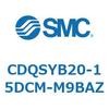 CDQSYB20-15DCM-M9BAZ 薄形シリンダ/コンパクトタイプ CDQSYB20 SMC 53317187