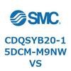 CDQSYB20-15DCM-M9NWVS 薄形シリンダ/コンパクトタイプ CDQSYB20 SMC 53317241