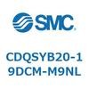 CDQSYB20-19DCM-M9NL 薄形シリンダ/コンパクトタイプ CDQSYB20 SMC 53317257