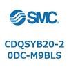 CDQSYB20-20DC-M9BLS 薄形シリンダ/コンパクトタイプ CDQSYB20 SMC 53317275