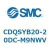 CDQSYB20-20DC-M9NWV 薄形シリンダ/コンパクトタイプ CDQSYB20 SMC 53317302