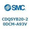 CDQSYB20-20DCM-A93V 薄形シリンダ/コンパクトタイプ CDQSYB20 SMC 53317311