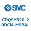 CDQSYB20-20DCM-M9BAL 薄形シリンダ/コンパクトタイプ CDQSYB20 SMC 53317336