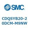 CDQSYB20-20DCM-M9NW 薄形シリンダ/コンパクトタイプ CDQSYB20 SMC 53317363