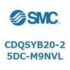 CDQSYB20-25DC-M9NVL 薄形シリンダ/コンパクトタイプ CDQSYB20 SMC 53317433