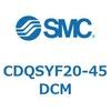 CDQSYF20-45DCM 薄形シリンダ/コンパクトタイプ CDQSYF SMC 53319716