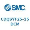 CDQSYF25-15DCM 薄形シリンダ/コンパクトタイプ CDQSYF SMC 53319734