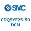 CDQSYF25-50DCM 薄形シリンダ/コンパクトタイプ CDQSYF SMC 53319777