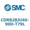 CDRB2BJU40-90D-T79L ���[�^���A�N�`���G�[�^ �x�[���^�C�v CDRB2BJ SMC 53332151