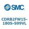 CDRB2FW15-180S-S99VL ���[�^���A�N�`���G�[�^ �x�[���^�C�v CDRB2FW SMC 53334723