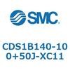 CDS1B140-100+50J-XC11 エアシリンダ/標準形：給油タイプ CDS1B140 SMC 53345187