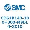 CDS1B140-300+300-M9BL4-XC10 エアシリンダ/標準形：給油タイプ CDS1B140 SMC 53345232