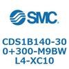 CDS1B140-300+300-M9BWL4-XC10 エアシリンダ/標準形：給油タイプ CDS1B140 SMC 53345241