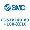 CDS1B140-60+100-XC10 エアシリンダ/標準形：給油タイプ CDS1B140 SMC 53345293