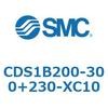 CDS1B200-300+230-XC10 エアシリンダ/標準形：給油タイプ CDS1B200 SMC 53345792