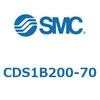 CDS1B200-70 エアシリンダ/標準形：給油タイプ CDS1B200 SMC 53345957