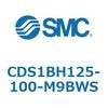 CDS1BH125-100-M9BWS エアシリンダ/標準形：エアハイドロタイプ CDS1BH125 SMC 53346081