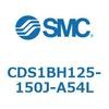 CDS1BH125-150J-A54L エアシリンダ/標準形：エアハイドロタイプ CDS1BH125 SMC 53346106