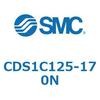 CDS1C125-170N エアシリンダ/標準形：給油タイプ CDS1C125 SMC 53350981