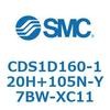 CDS1D160-120H+105N-Y7BW-XC11 エアシリンダ/標準形：給油タイプ CDS1D160 SMC 53353815