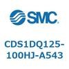 CDS1DQ125-100HJ-A543 エアシリンダ/標準形：給油タイプ CDS1DQ125 SMC 53359476