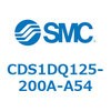 CDS1DQ125-200A-A54 エアシリンダ/標準形：給油タイプ CDS1DQ125 SMC 53359512