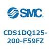 CDS1DQ125-200-F59FZ エアシリンダ/標準形：給油タイプ CDS1DQ125 SMC 53359537