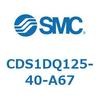 CDS1DQ125-40-A67 エアシリンダ/標準形：給油タイプ CDS1DQ125 SMC 53359582
