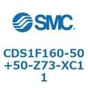 CDS1F160-50+50-Z73-XC11 エアシリンダ/標準形：給油タイプ CDS1F160 SMC 53360176