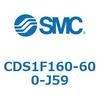 CDS1F160-600-J59 エアシリンダ/標準形：給油タイプ CDS1F160 SMC 53360203