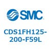 CDS1FH125-200-F59L エアシリンダ/標準形：エアハイドロタイプ CDS1FH125 SMC 53362425