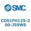 CDS1FH125-200-J59WS エアシリンダ/標準形：エアハイドロタイプ CDS1FH125 SMC 53362434