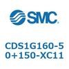 CDS1G160-50+150-XC11 エアシリンダ/標準形：給油タイプ CDS1G160 SMC 53376382