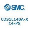 CDS1L140A-XC4-PS エアシリンダ/標準形：給油タイプ CDS1L SMC 53380311