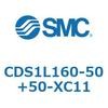 CDS1L160-50+50-XC11 エアシリンダ/標準形：給油タイプ CDS1L SMC 53380327
