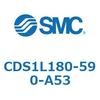 CDS1L180-590-A53 エアシリンダ/標準形：給油タイプ CDS1L SMC 53380494