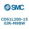 CDS1L200-150JR-M9BW エアシリンダ/標準形：給油タイプ CDS1L SMC 53380661