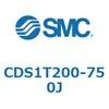 CDS1T200-750J エアシリンダ/標準形：給油タイプ CDS1T200 SMC 53386024