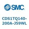 CDS1TQ140-200A-J59WL エアシリンダ/標準形：給油タイプ CDS1TQ140 SMC 53391107