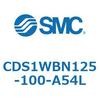 CDS1WBN125-100-A54L エアシリンダ/標準形：給油タイプ CDS1WBN SMC 53391405