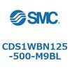 CDS1WBN125-500-M9BL エアシリンダ/標準形：給油タイプ CDS1WBN SMC 53391475