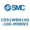 CDS1WBN160-100-M9BW3 エアシリンダ/標準形：給油タイプ CDS1WBN SMC 53391536