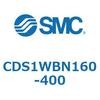 CDS1WBN160-400 エアシリンダ/標準形：給油タイプ CDS1WBN SMC 53391606