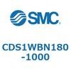 CDS1WBN180-1000 エアシリンダ/標準形：給油タイプ CDS1WBN SMC 53391633