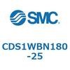 CDS1WBN180-25 エアシリンダ/標準形：給油タイプ CDS1WBN SMC 53391676