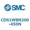 CDS1WBN200-450N エアシリンダ/標準形：給油タイプ CDS1WBN SMC 53391712