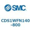 CDS1WFN140-800 エアシリンダ/標準形：給油タイプ CDS1WFN SMC 53392491