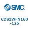 CDS1WFN160-125 エアシリンダ/標準形：給油タイプ CDS1WFN SMC 53392577